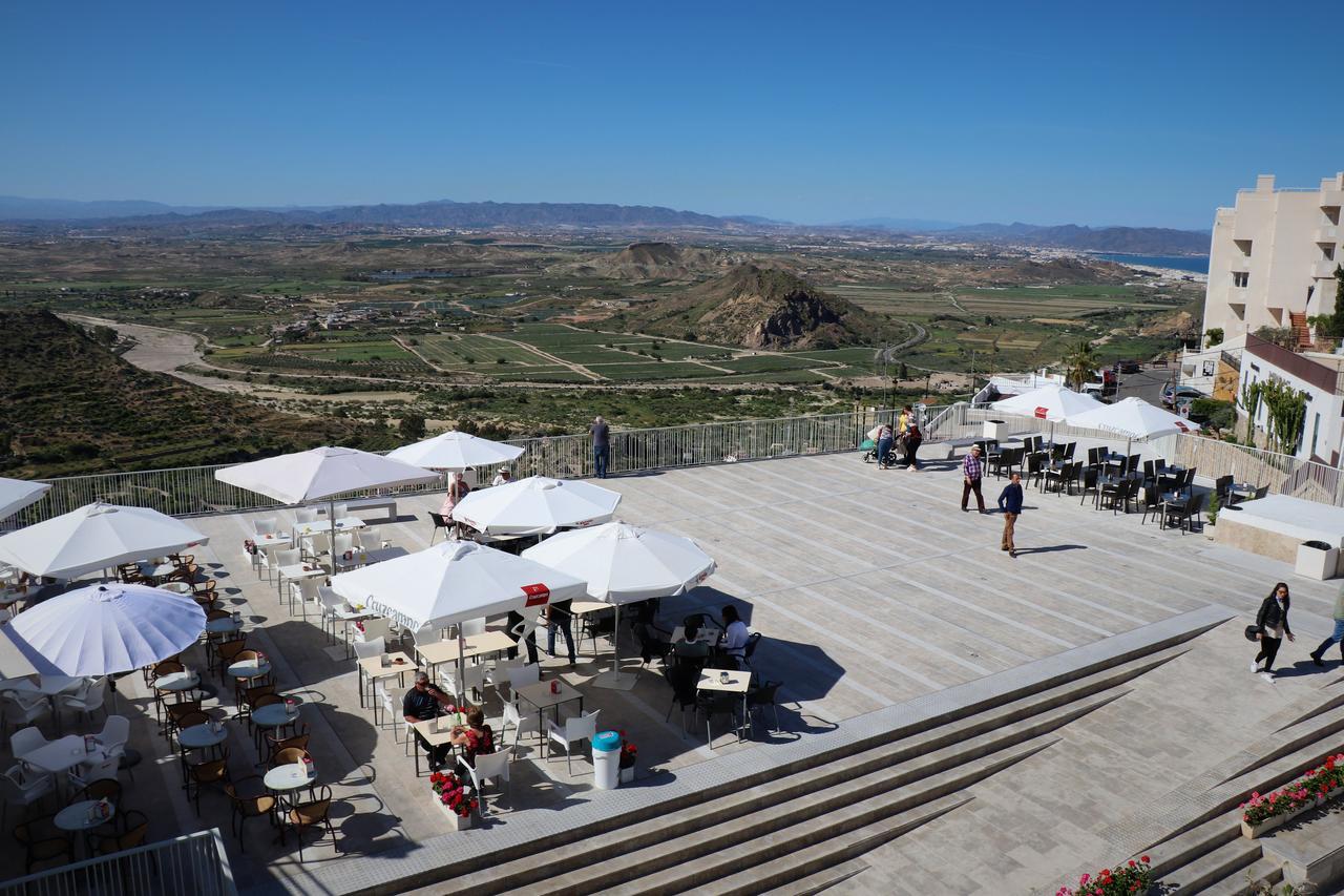 Hostal Arco Plaza Mojácar Kültér fotó